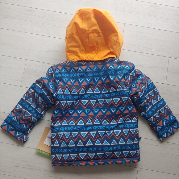 Quiksilver NEW Little Mission Snow Jacket Pyramid Blue - Picture 7 of 11